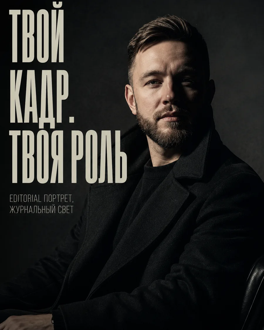 Нейрофотосессия — обложка журнала
